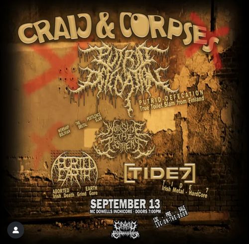 Putrid Defecation, Worship the Pestilence, Aborted Earth, Tide 7