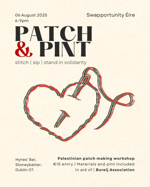 Patch & Pint with Swapportunity Éire
