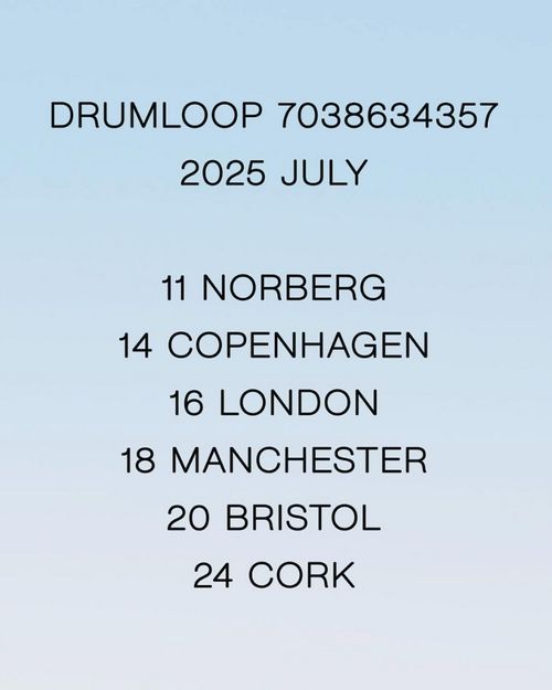 DOSE: 7038634357 / Drumloop