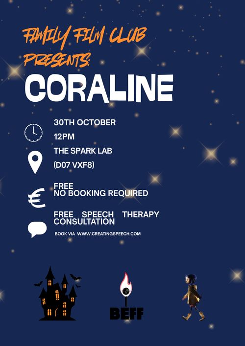 FAMILY FILM CLUB PRESENTS: CORALINE
