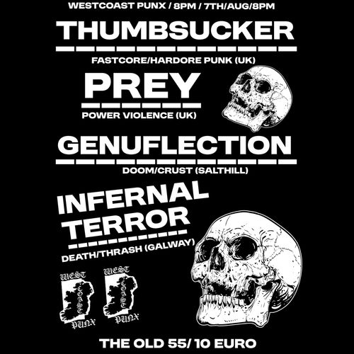 Thumbsucker + Prey (UK HC Punk)