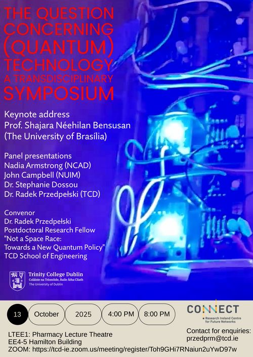 The Question Concerning (Quantum) Technology : A Transdisciplinary Symposium