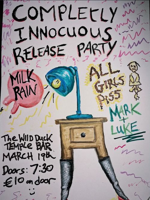 MILK RAIN RELEASE GIG W/ ALL GIRLS PISS / MARK + LUKE