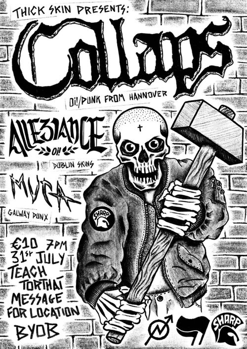Think Skin Presents: Collaps, Allegiance and MUCA