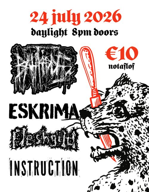 Bahfiddle, Eskrima, Fleshgild and INSTRUCTION