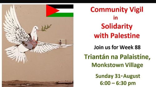 Dún Laoghaire for Palestine: Community Vigil in Solidarity with Palestine